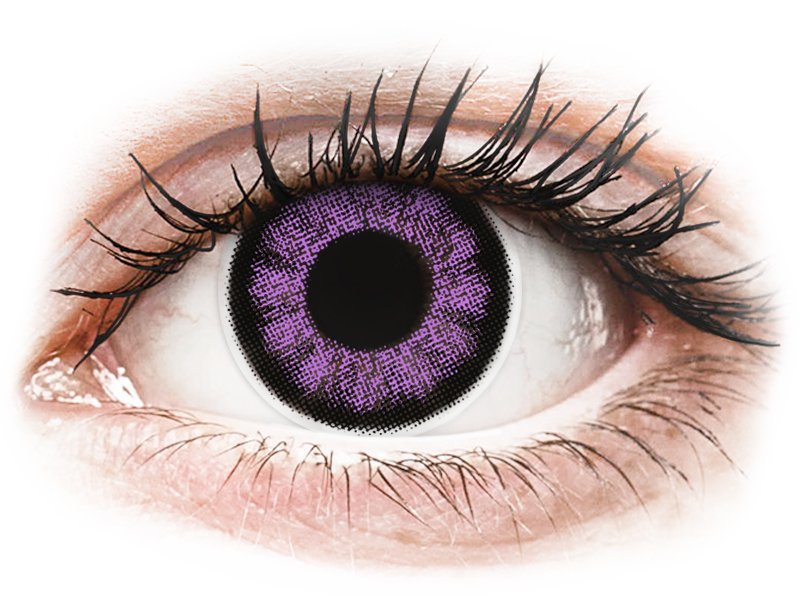 ColourVUE BigEyes Ultra Violet - non correttive (2 lenti) - Coloured contact lenses