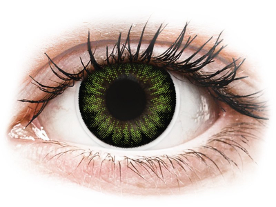 ColourVUE BigEyes Party Green - non correttive (2 lenti) - Coloured contact lenses