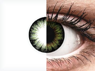 ColourVUE BigEyes Party Green - non correttive (2 lenti)