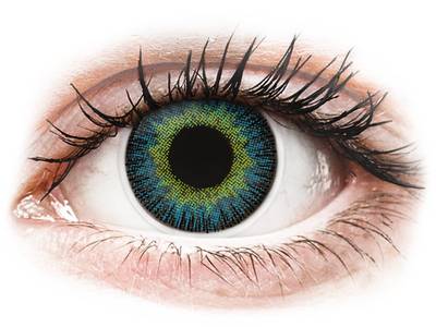 ColourVUE Fusion Yellow Blue - non correttive (2 lenti) - Coloured contact lenses