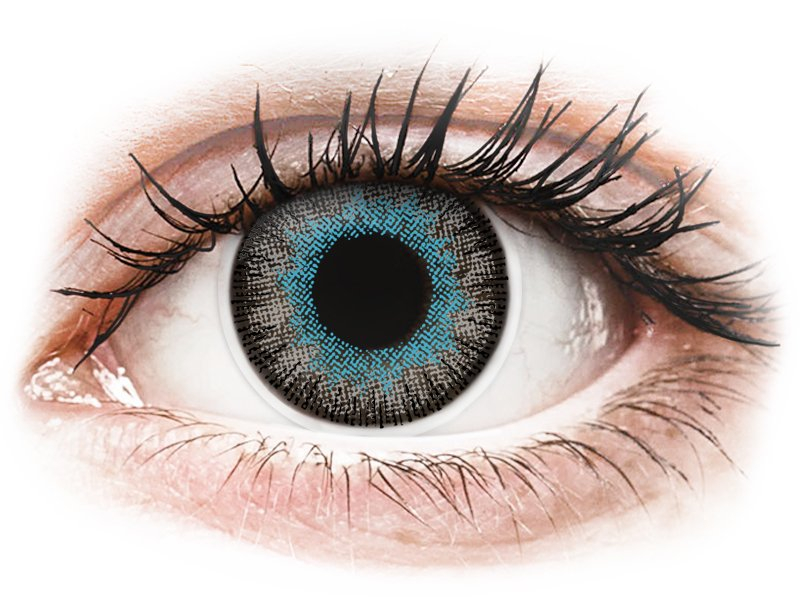 ColourVUE Fusion Blue Gray - non correttive (2 lenti) - Coloured contact lenses