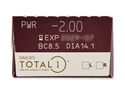 Dailies TOTAL1 (30 lenti) - Attributes preview