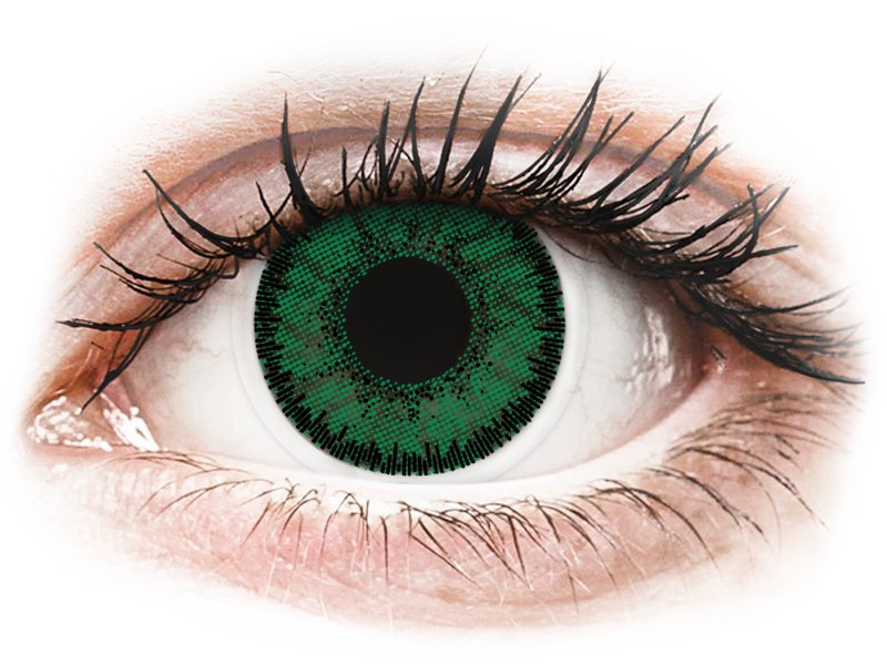 SofLens Natural Colors Emerald - correttive (2 lenti) - Coloured contact lenses