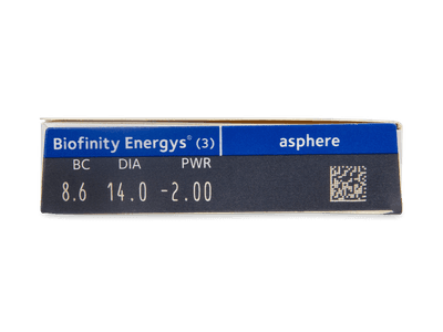 Biofinity Energys (3 lenti) - Attributes preview