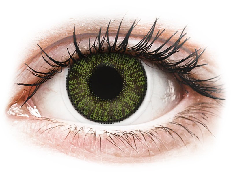 FreshLook ColorBlends Green - correttive (2 lenti) - Coloured contact lenses