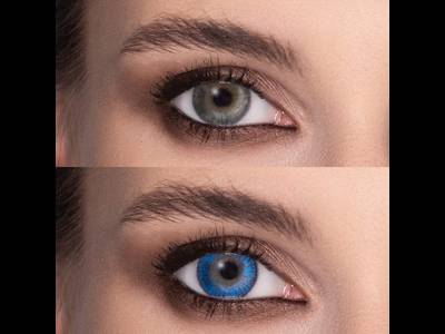 FreshLook ColorBlends True Sapphire - non correttive (2 lenti)