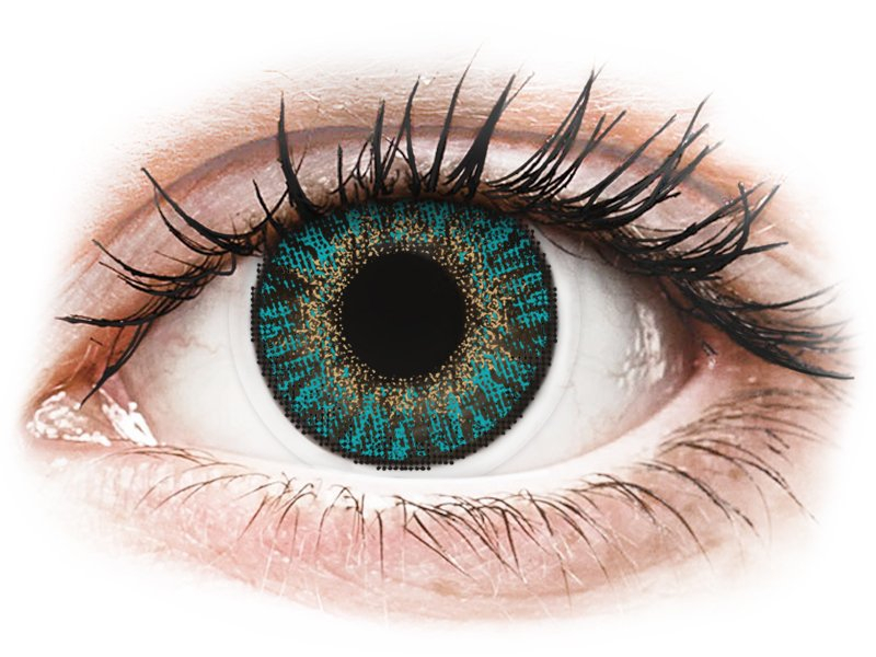 FreshLook ColorBlends Turquoise - correttive (2 lenti) - Coloured contact lenses