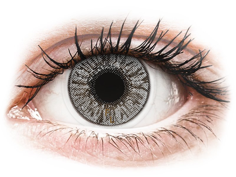FreshLook Colors Misty Gray - correttive (2 lenti) - Coloured contact lenses