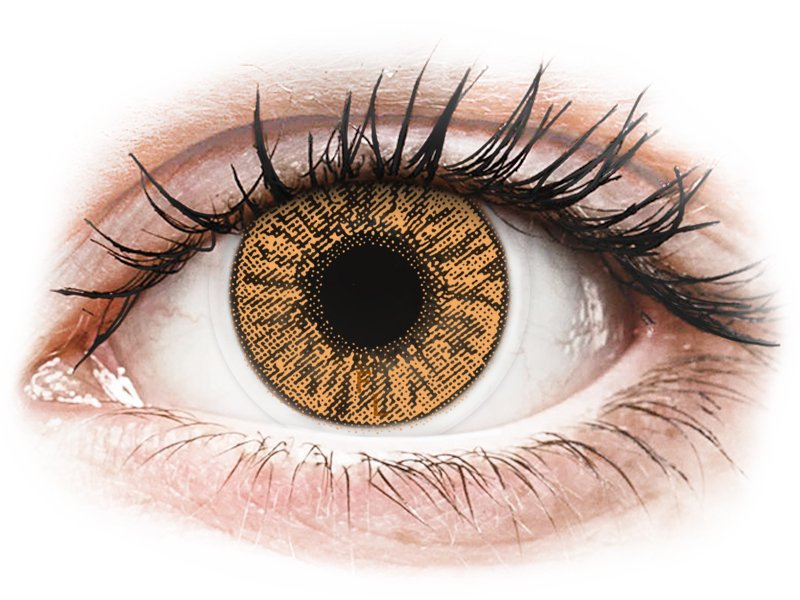 FreshLook Colors Hazel - correttive (2 lenti) - Coloured contact lenses