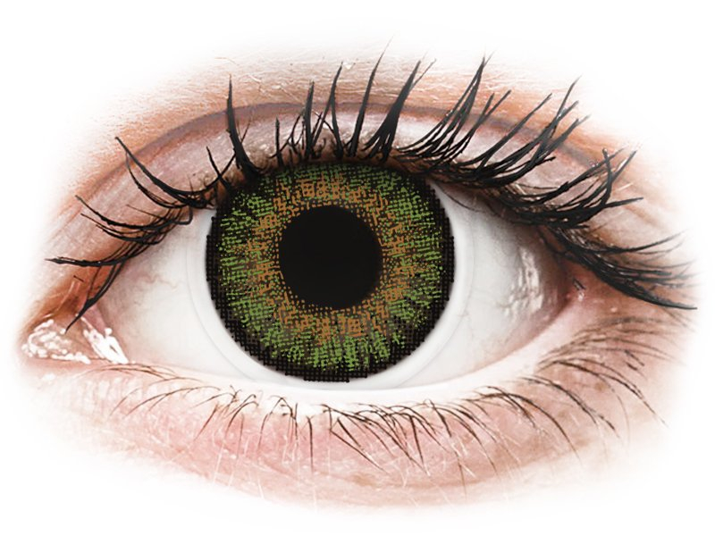 FreshLook One Day Color Green - correttive (10 lenti) - Coloured contact lenses