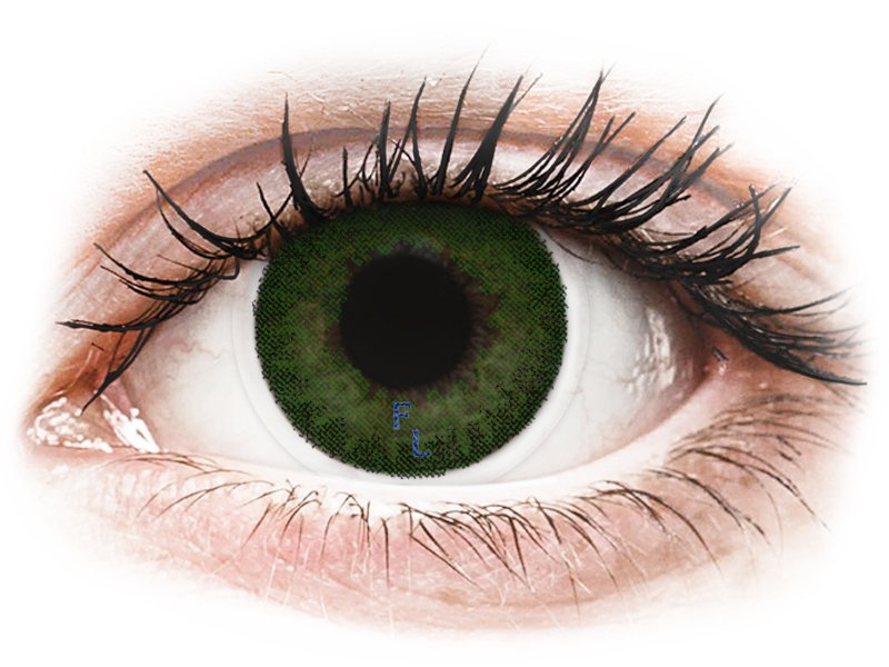 FreshLook Dimensions Sea Green - correttive (6 lenti) - Coloured contact lenses