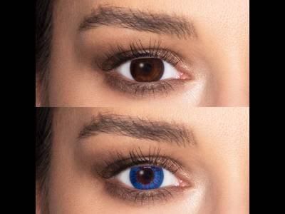 FreshLook Colors Sapphire Blue - non correttive (2 lenti)
