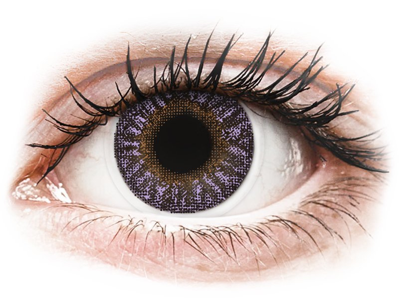 TopVue Color - Violet - non correttive (2 lenti) - Coloured contact lenses