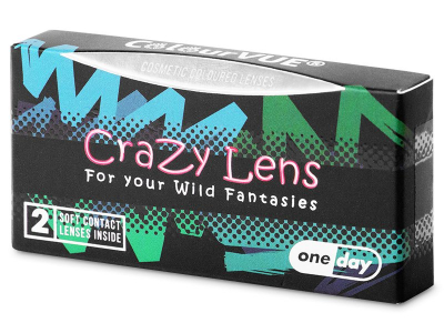 ColourVUE Crazy Lens - Blackout - giornaliere non correttive (2 lenti)