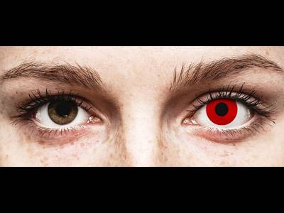 ColourVUE Crazy Lens - Red Devil - giornaliere non correttive (2 lenti)