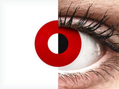 ColourVUE Crazy Lens - Red Devil - giornaliere non correttive (2 lenti)