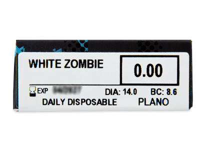 ColourVUE Crazy Lens - White Zombie - giornaliere non correttive (2 lenti) - Attributes preview