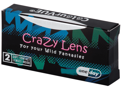 ColourVUE Crazy Lens - White Zombie - giornaliere non correttive (2 lenti) - Coloured contact lenses