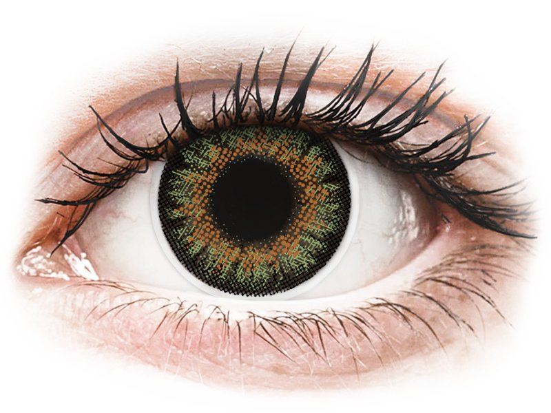 ColourVue One Day TruBlends Green - correttive (10 lenti) - Coloured contact lenses