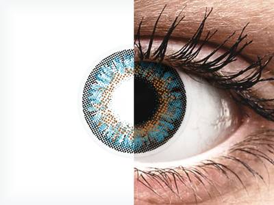 ColourVue One Day TruBlends Rainbow 1 - non correttive (10 lenti) - ColourVue One Day TruBlends Rainbow 1 -  Blue