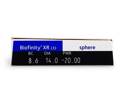 Biofinity XR (3 lenti) - Attributes preview