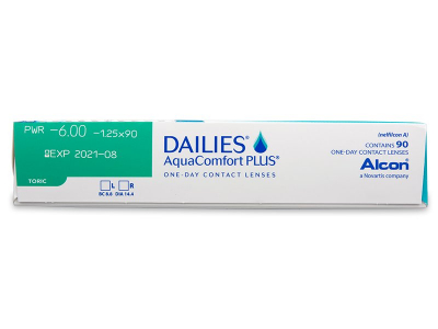 Dailies AquaComfort Plus Toric (90 lenti) - Attributes preview