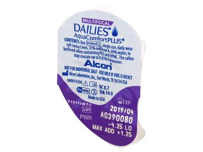 Dailies AquaComfort Plus Multifocal (30 lenti) - Blister pack preview