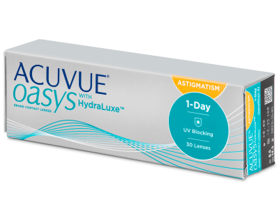 Acuvue Oasys 1-Day with HydraLuxe for Astigmatism (30 lenti) - Toric contact lenses