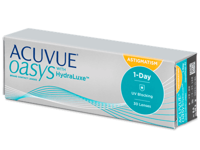 Acuvue Oasys 1-Day with HydraLuxe for Astigmatism (30 lenti) - Toric contact lenses