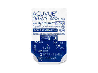 Acuvue Oasys 1-Day with HydraLuxe for Astigmatism (30 lenti) - Blister pack preview