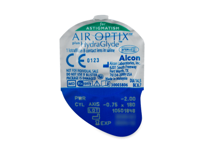 Air Optix plus HydraGlyde for Astigmatism (6 lenti) - Blister pack preview