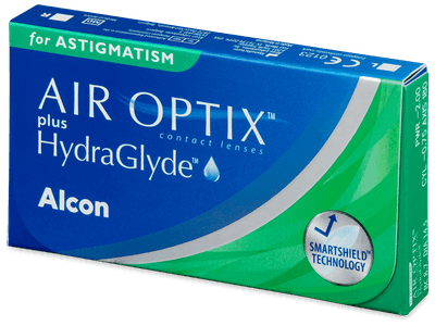 Air Optix plus HydraGlyde for Astigmatism (6 lenti) - Monthly contact lenses