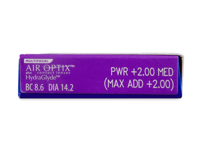 Air Optix plus HydraGlyde Multifocal (6 lenti) (6 lenti) - Attributes preview