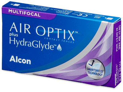 Air Optix plus HydraGlyde Multifocal (6 lenti) (6 lenti) - Monthly contact lenses