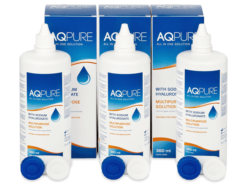 Soluzione AQ Pure 3 x 360 ml - Economy 3-pack - solution
