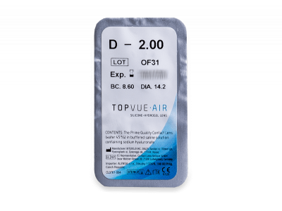 TopVue Air (6 lenti) - Blister pack preview