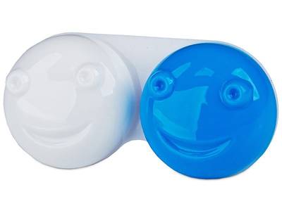 Astuccio porta lenti 3D - blue