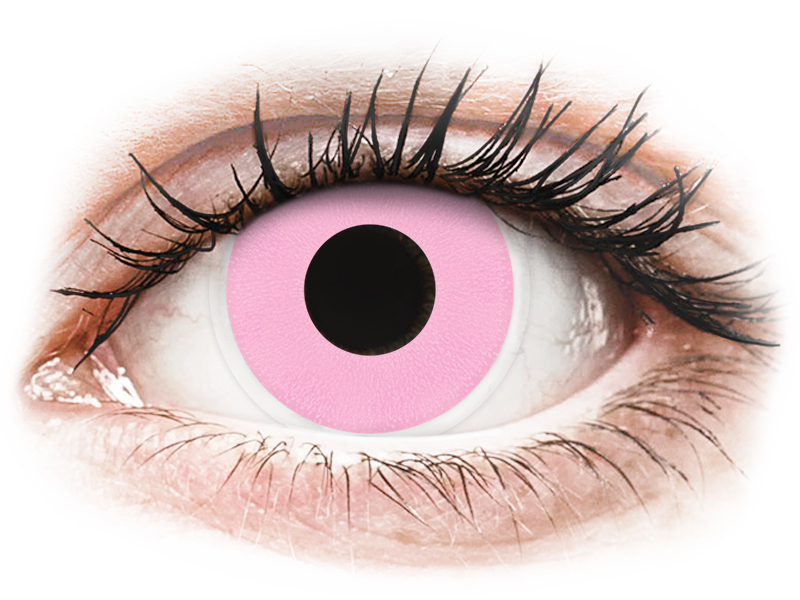 ColourVUE Crazy Lens - Barbie Pink - non correttive (2 lenti) - Coloured contact lenses