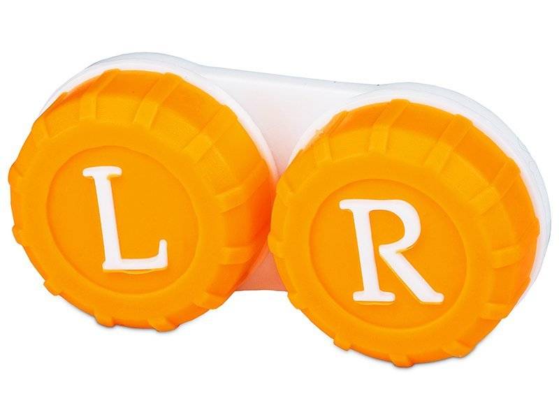 Astuccio porta lenti orange L+R 