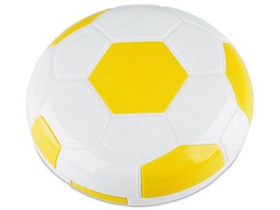 Astuccio con specchietto Football - yellow 