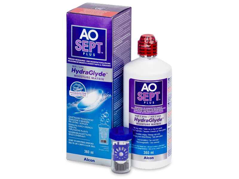 Soluzione AO SEPT PLUS HydraGlyde 360 ml - Cleaning solution