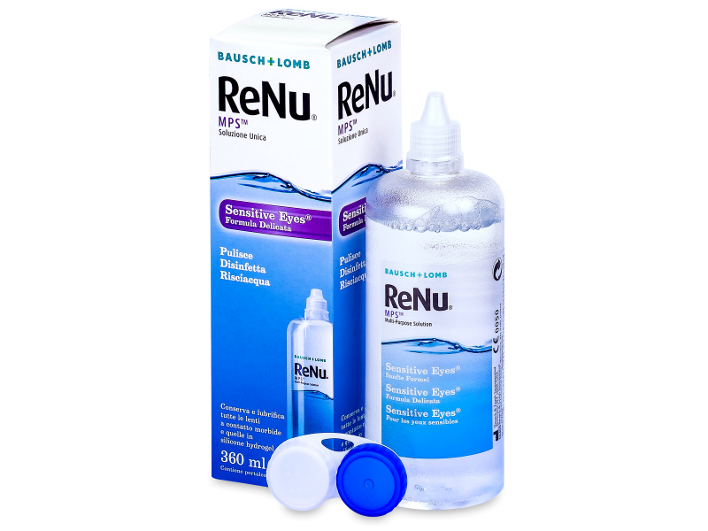 Soluzione ReNu MPS Sensitive Eyes 360 ml - Cleaning solution