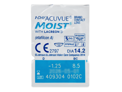 1 Day Acuvue Moist (180 lenti) - Blister pack preview