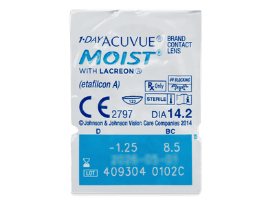 1 Day Acuvue Moist (180 lenti) - Blister pack preview