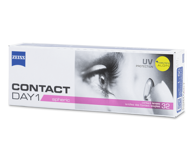 Zeiss Contact Day 1 Spheric (32 lenti) - Daily contact lenses