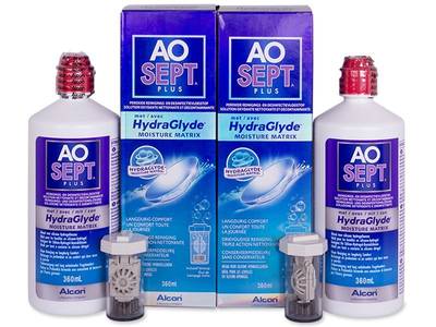 Soluzione AO SEPT PLUS HydraGlyde 2x360 ml - Previous design