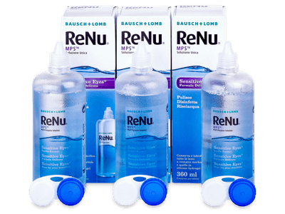 Soluzione ReNu MPS Sensitive Eyes 3 x 360 ml - Previous design