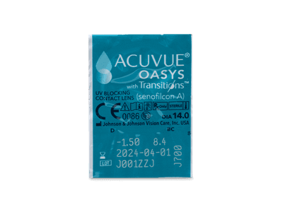 Acuvue Oasys with Transitions (6 lenti) - Blister pack preview