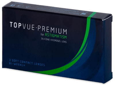 TopVue Premium for Astigmatism (3 lenti) - Toric contact lenses