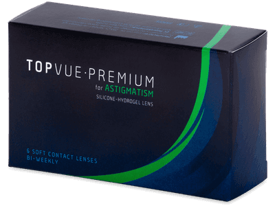 TopVue Premium for Astigmatism (6 lenti) - Toric contact lenses